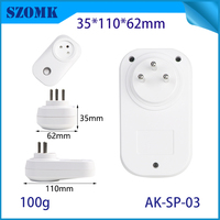 Szomk nouveau Design petite coque en plastique Pc boîte maison Usb commutateurs électroniques Wifi prise d'alimentation intelligente boîtier de boîtier