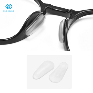 Venta al por mayor suave y transparente de silicona antideslizante puente de <span class=keywords><strong>gafas</strong></span> <span class=keywords><strong>almohadillas</strong></span> <span class=keywords><strong>nasales</strong></span> piezas de <span class=keywords><strong>gafas</strong></span> - Product Image 1