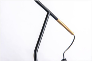 Bureau moderne <span class=keywords><strong>architecte</strong></span> des activités de <span class=keywords><strong>dessin</strong></span> de bureau en cuir noir e27 réglable or a mené la lampe de <span class=keywords><strong>table</strong></span> - Product Image 3