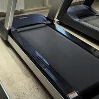 Tapis roulant électrique, équipement de salle de sport complet, tapis roulants commerciaux noirs pour la course à pied, écran LED LCD, équipement de salle de sport complet