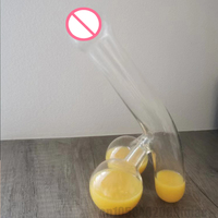 Originele Dick Wijnkaraf Unieke Whiskykaraf Glazen Cocktailparty Gespreksstarter Barartikelen Fles Carafe Humoristische Grap