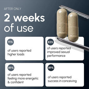 Tabletas para la Fertilidad Masculina Source Factory, Hierbas Naturales que Apoyan la Salud Reproductiva del Adulto, Proporcionan Soporte Antioxidante - Product Image 3