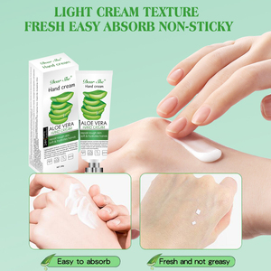 Loción de <span class=keywords><strong>crema</strong></span> de manos hidratante para el cuidado 24H, Dear She's Natural Plant Aloe Vera, reparación, suaviza el cuidado de la piel - Product Image 5