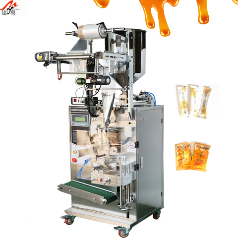 Hydrating Essence Ketchup Sachet Packaging Machines Multi-Function Steel Electric Driven Paper Plastic Film Foil Also Honey