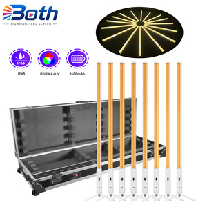 Tubo de Luz LED Pixel Recargable, 360 Grados, RGBWA 5 en 1, IP65 Impermeable, para Escenarios de DJ - Product Image 1