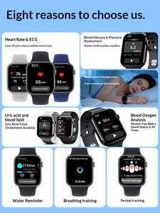 Chip de IA Alemán de Alta Precisión Sin Contacto <span class=keywords><strong>para</strong></span> <span class=keywords><strong>Medir</strong></span> Oxígeno en Sangre, <span class=keywords><strong>Glucosa</strong></span>, Presión Arterial, Frecuencia Cardíaca, Llamadas Deportivas - Product Image 5