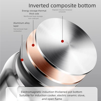 Ustensiles de cuisson à induction multifonctionnels 8L/10L Autocuiseur en acier inoxydable 304
