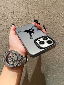 <span class=keywords><strong>Coque</strong></span> de téléphone transparente antichoc pour <span class=keywords><strong>iPhone</strong></span> 17/16/15/14/13/12 ProMax avec imprimé joueur de basketball streetwear, idéale pour les fans de sport - Product Image 5