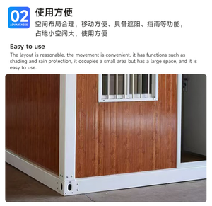 Casa Contenedor Modular Prefabricada Portátil Personalizable de 20 y 40 pies para Oficina Moderna, Baño y Uso Múltiple - Product Image 3