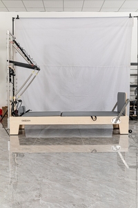 Equipo de Gimnasio Multifuncional de Madera de Roble y Arce ANG, Torre de Pilates <span class=keywords><strong>Infinity</strong></span> para Estudio de Pilates - Product Image 5