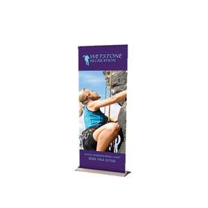Banner enrollable de aleación de aluminio personalizado Tong Jie de 1.5 pulgadas, montaje sin herramientas, logotipo imprimible para exposiciones y ferias comerciales - Product Image 5