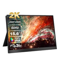 Lunette ultra-étroite Écran ultra-mince Conception Unibody mince 15.6 pouces 1080p On-Cell Touch mini HD Portable Monitor support ODM
