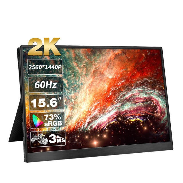 Ultra-Narrow Bezel Ultra-Thin Screen Slim Unibody Design 15.6 Inch 1080p On-Cell Touch Mini HD Portable Monitor Support ODM