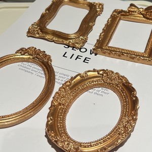 European Style Resin <b>Photo</b> <b>Frame</b> <b>Mini</b> Vintage Decor For Jewelry Display Accessories - Product Image 2