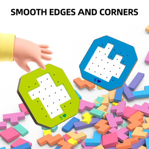 Jeu de <span class=keywords><strong>puzzle</strong></span> créatif <span class=keywords><strong>en</strong></span> plastique, jouet de <span class=keywords><strong>puzzle</strong></span> interactif pour la famille, jeu de société de <span class=keywords><strong>puzzle</strong></span> - Product Image 2