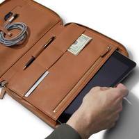 Sac d'usine Housse pour ordinateur portable en cuir véritable multifonctionnelle et élégante Housse pour ordinateur portable antichoc et housses Logo personnalisé