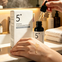Essence de vitamine C organique OEM 30 ml Contient de la niacinamide Vitamine B5 pour hydrater et raffermir la peau du visage