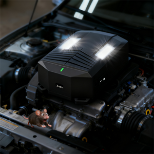 Répulsif à ultrasons pour animaux et rongeurs de <span class=keywords><strong>voiture</strong></span>, sous le capot, dissuasif contre les nuisibles, dispositif <span class=keywords><strong>anti</strong></span>-martre pour la prévention des souris, rats et martres - Product Image 1