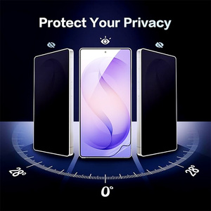 Protection d'écran en verre trempé anti-espion 2.5D 9H pour <span class=keywords><strong>Samsung</strong></span> Galaxy <span class=keywords><strong>S22</strong></span> S23 S24 S25 S26 PLUS <span class=keywords><strong>Ultra</strong></span> - Product Image 2