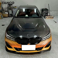 Kit de conversion de capot avant en fibre de carbone style GTS pour BMW Série 3 G20, pièces de voiture