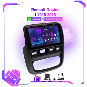 Navigation GPS pour <span class=keywords><strong>Renault</strong></span> Duster 1 2010-2015 Lecteur vidéo multimédia Autoradio WIFI Carplay Android Auto Stereo Tape Recorder - Product Image 2