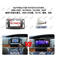 Hitzebeständiger Auto-Bildschirmrahmen für TOYOTA ESTIMA 2006-2018 Werksverkauf Auto-Audio-Stereo-Panelrahmen Android Autoradio-Rahmen