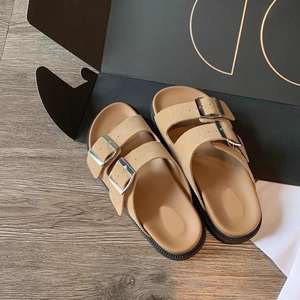 <span class=keywords><strong>Birkenstock</strong></span> sandali da <span class=keywords><strong>donna</strong></span> con suola spessa da <span class=keywords><strong>donna</strong></span> per abbigliamento estivo 2025 nuovo stile alla moda con fibbia per cintura sandali da spiaggia Casual - Product Image 5