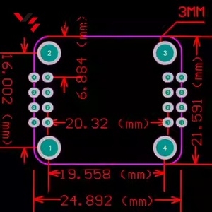 Módulo de Sensor de Inclinación de Doble Eje Estático y Aceleración de Tres Ejes GY-485AC1 MODBUS 485 - Product Image 1