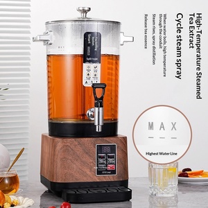Máquina de Té Inteligente Black Donkey, Comercial, de Vidrio, Portátil, Gran Capacidad, Diseño Aislado, Función de Mantener Caliente Automática, TH-zhu Cha - Product Image 4