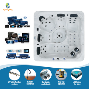 Balboa Comercial Certificado CE Spa en Casa para 5 Personas Bañera de Hidromasaje Moderna con 65 Jets Bañeras de hidromasaje Jacuzzier - Product Image 2