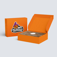 Boîtes d'expédition en kraft écologiques pour Halloween, personnalisables avec logo, pour la vente au détail saisonnière et la livraison en ligne
