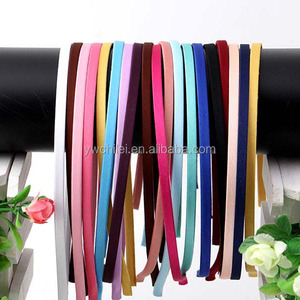 <strong>Thin</strong> Satin 5 mm Craft DIY Fabric Covered Ribbon <strong>Headbands</strong> - Product Image 5