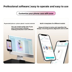 Nueva Máquina de Prensa de Calor para Carcasas de Teléfono 3D LeLiKe, Impresora Plana Eléctrica de 220V para Pegatinas Personalizadas DIY <span class=keywords><strong>HTVRONT</strong></span> - Product Image 3