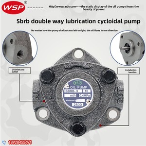 Bomba de engranajes cicloidal bidireccional SBRB-2/SBRB-3 para extracción automática de aceite y lubricante, de China continental, bomba cicloidal bidireccional versátil - Product Image 4