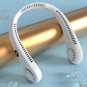 Yipin 2026 Nuevas Llegadas Ventilador de Cuello Portátil para Exteriores, Productos de Tendencia Alibaba Mini Ventilador de Cuello Recargable <span class=keywords><strong>USB</strong></span> - Product Image 1