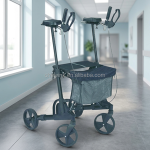 Functional Aluminum Drive Rollator Safe High Quality 16" <b>Seat</b> Width 48cm <b>Seat</b> Ground 150kg Capacity Healthcare Supply - Product Image 3