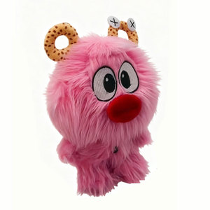 Tùy Chỉnh Đồ Chơi Sang Trọng Nhà Cung Cấp Mềm Màu Hồng Lông Quái Vật Sang Trọng Đồ Chơi Nhồi Bông Kích Thước Tùy Chỉnh - Product Image 2