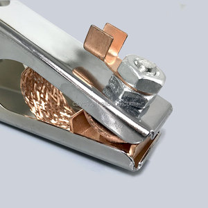 Abrazadera de tierra de soldadura 300A, máquina de soldadura eléctrica, abrazadera de cable de tierra, abrazadera de cableado, varilla de soldadura 1000A, alambre americano de 300Amp - Product Image 5