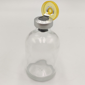 Gl 50ml 50cc hổ phách đúc uốn chai thủy tinh 50cc 50ml Nâu tiêm lọ - Product Image 5