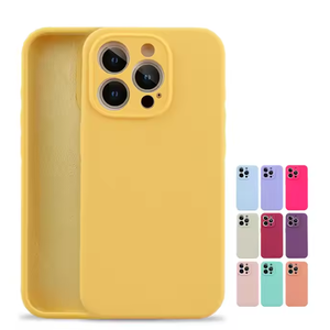 เคสซิลิโคน S001 สำหรับโทรศัพท์มือถือ iPhone 11 12 13 14 15 16 17 Pro Max เคสซิลิโคนเปล่า - Product Image 3