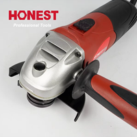 Meuleuse d'angle électrique professionnelle filaire 115 mm 500 W, personnalisée, économique et fiable, pour le meulage et le polissage