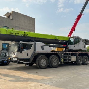 China Zoomlion <b>Crane</b> Good Condition Used Zoomlion 100t Truck Mounted <b>Crane</b> ZTC1000 Large Tonnage Used Truck <b>Crane</b> - Product Image 2