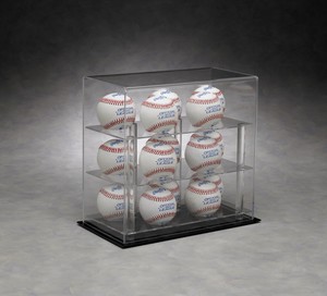Caja de exhibición de hockey sobre hielo de softbol acrílico de varios tamaños Estuche de exhibición de béisbol Lucite para juegos Olymp Prueba FDA Bastidores ecológicos - Product Image 5