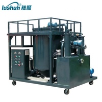 Machine de recyclage d'huile de voiture d'occasion purification de régénération d'huile moteur noire/machine de filtration d'huile noire