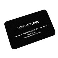 Cartes de visite personnalisées sérigraphiées et gaufrées avec code QR sur papier couché pour la promotion d'entreprise et l'utilisation au bureau