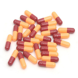 Maat 00 Lege Halal Rundergelatine Rode Zwarte Capsules - Product Image 6