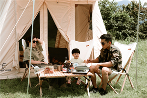 Tente de Camping en toile et coton pour 2 personnes, imperméable, économique - Product Image 4
