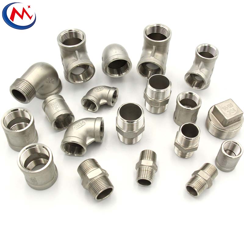 Class150 thủy lực Công Đoàn phù hợp ống thép không gỉ phù hợp nam & nữ NPT Threaded Ống thép không gỉ phù hợp