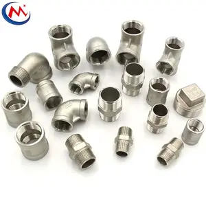 Class150 hydraulic union fitting stainless steel pipe fitting male& female NPT threaded stainless steel pipe fitting