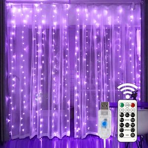 Guirnalda de Luces LED de Cobre con 300 Luces y 8 Modos de Iluminación, con Control Remoto y Alimentación USB, para Decoración de Halloween, Navidad, Dormitorio, Hogar y Jardín - Product Image 1